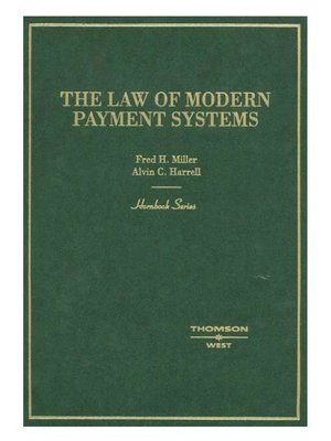 cover image of The Law of Modern Payment Systems